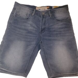 Tailor Vintage Men's Blue Denim Shorts 30